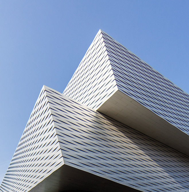 Modern Arcitecture Building in Basel, Switzerland